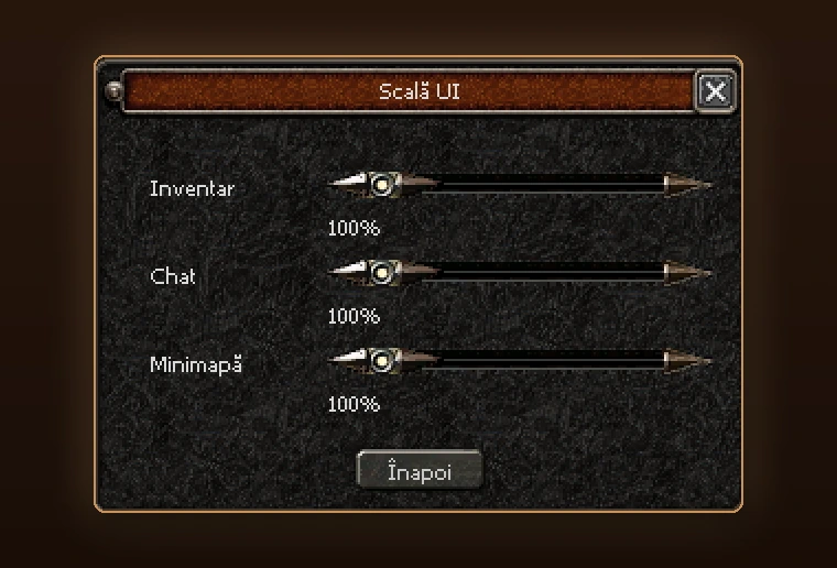 Regalis2 1.8.1 - Optiunea Scala UI
